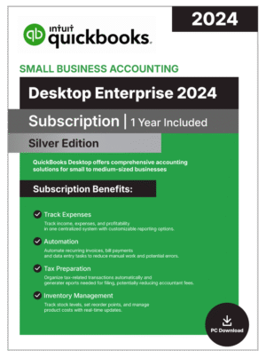 QuickBooks Desktop Enterprise 2024- 1 Year Subscription